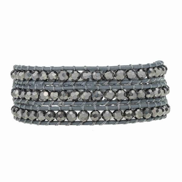 Silver Beads on Gray | Victoria Emerson