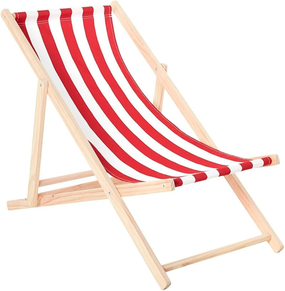 The Lakeside Collection Outdoor Sling Chair - Red | Amazon (US)