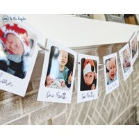 Photo Banner 1st Birthday, First Milestone Banner, Birthday Picture Monthly Garland | Etsy (US)