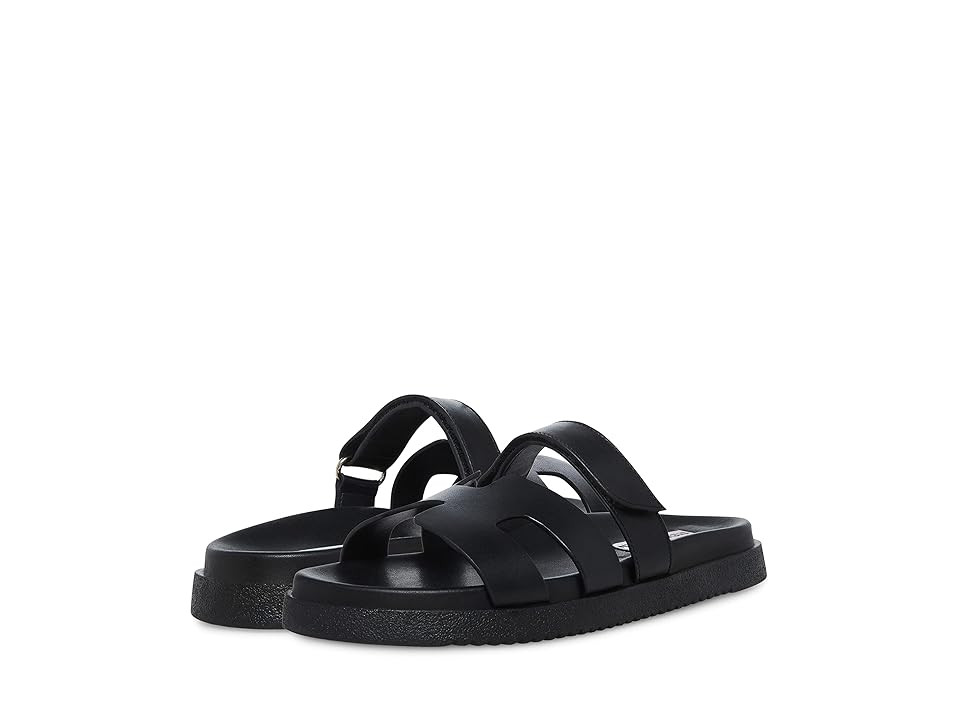 Steve Madden Mayven (Black Leather) Women's Shoes | Zappos