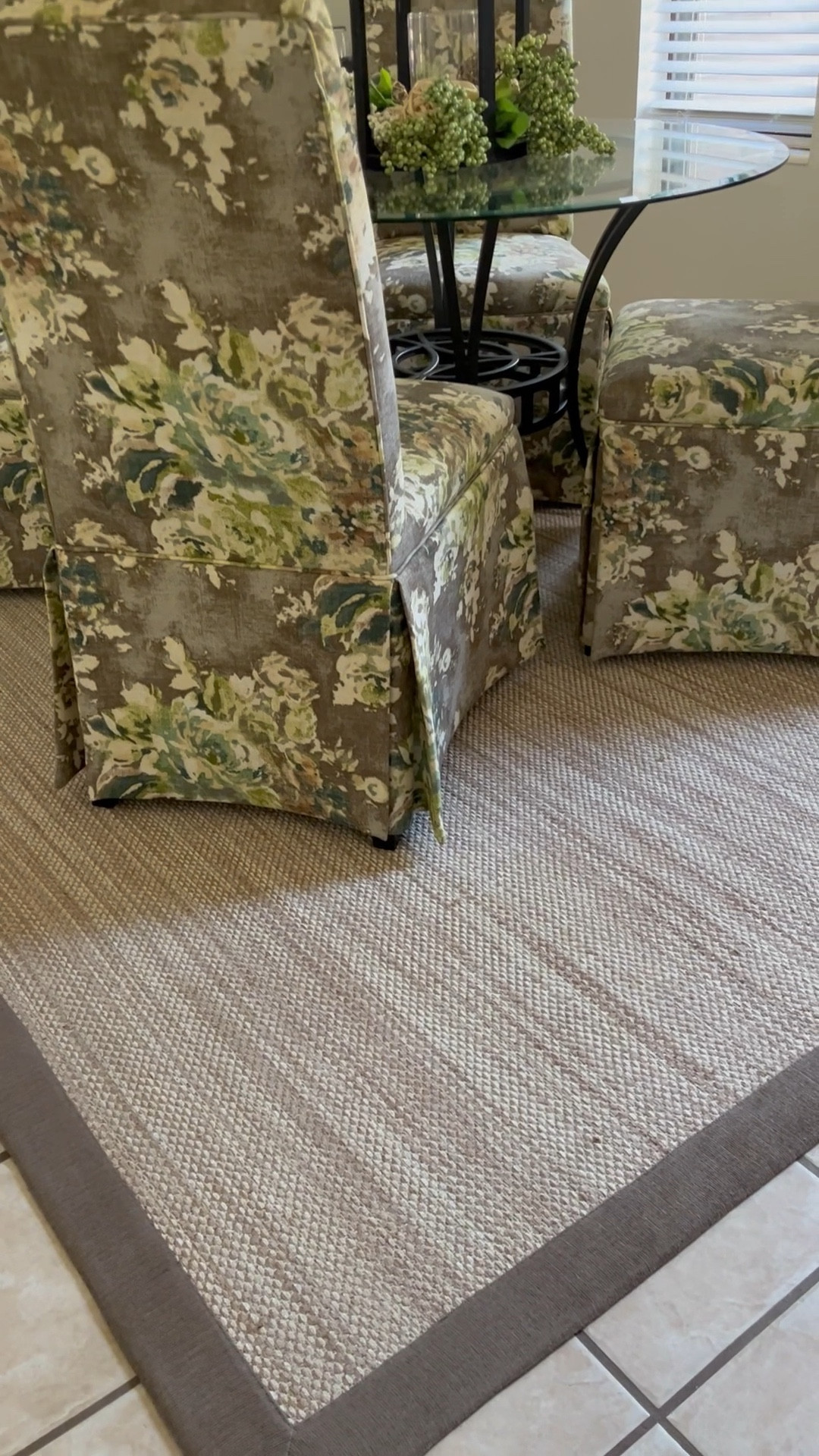 Solid Woven Border Rug Threshold curated on LTK