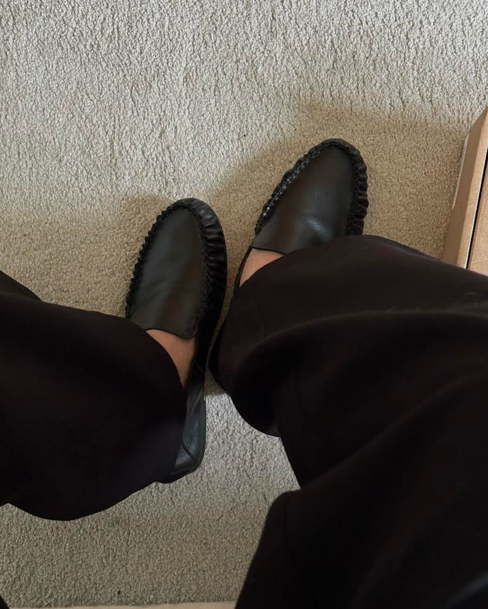 Flattered, Cos, Dissh, spring shoes, spring fashion, leather loafers, black loafers, wide leg trousers, black trousers, shoe crush, spring outfits, spring essentials, wardrobe staple, capsule wardrobe, spring outfit ideas, style inspiration 

#LTKshoecrush #LTKSeasonal #LTKeurope