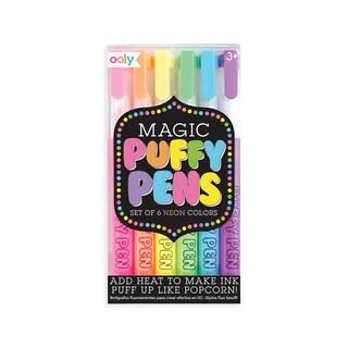 Magic 6 Color Neon Puffy Pen Set | Michaels | Michaels Stores