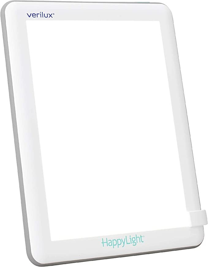 Verilux® HappyLight® Lucent - UV-Free LED Light Therapy Lamp, Bright White with 10,000 Lux, Det... | Amazon (US)