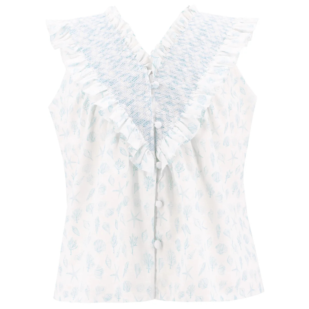 Women's Sardinia Shirt - Blue | Dondolo