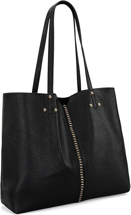 Montana West Tote Bag Soft Faux Leather Shoulder Purses for Women | Amazon (US)