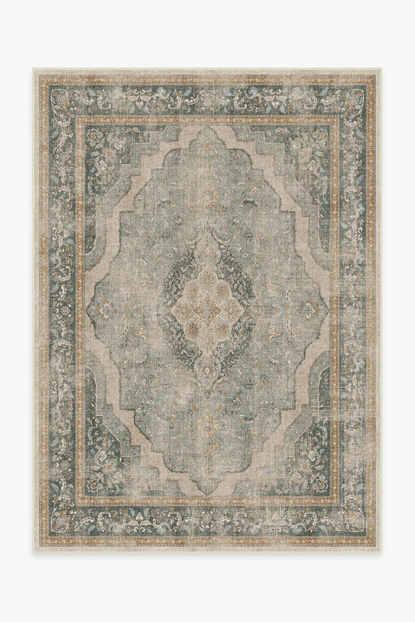 Adeline Natural Sage Rug | Ruggable