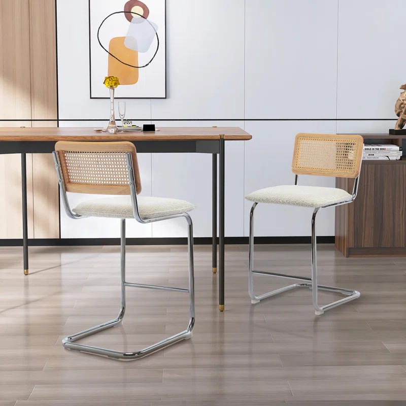 Sylmar Upholstered Counter & Bar Stool | Wayfair North America