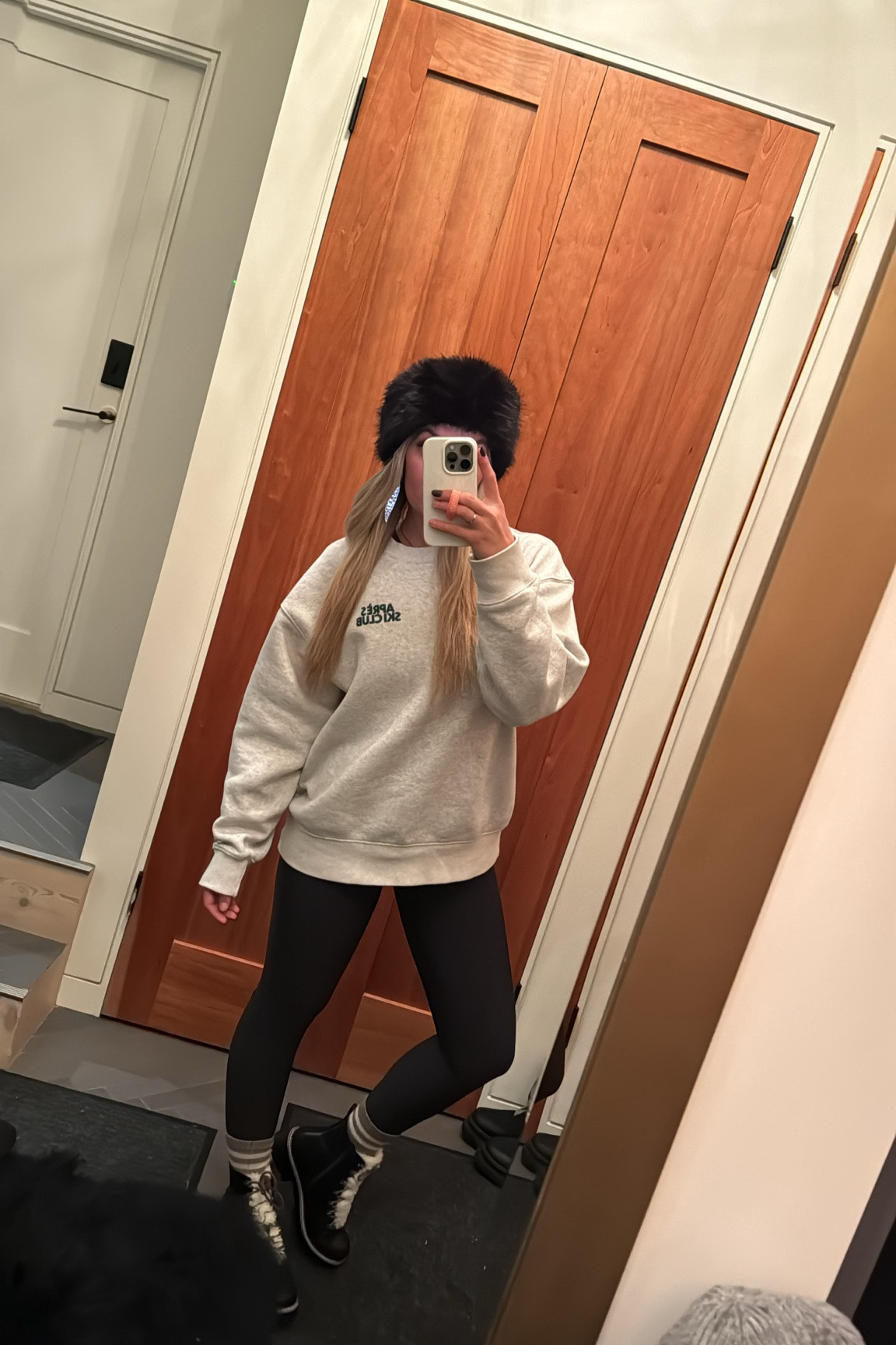 Apres ski vibes. This is the perfect outfit for the ski lodge and keeping you warm  

#LTKStyleTip #LTKSeasonal #LTKFindsUnder100