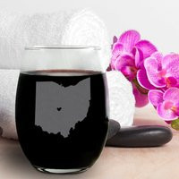 Personalized Ohio State Wine Glasses, Glass, Gift, Fan, Of | Etsy (US)