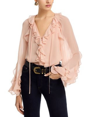 Kobi Halperin Katya Ruffled Blouse | Bloomingdale's Women | Bloomingdale's (US)