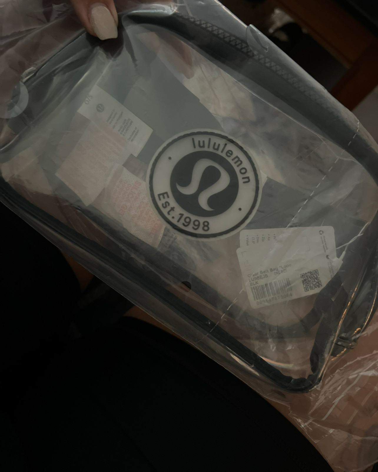 Clear Lululemon belt bag perfect for
Various occasions. stadium approved! 

#LTKActive #LTKFindsUnder50 #LTKU