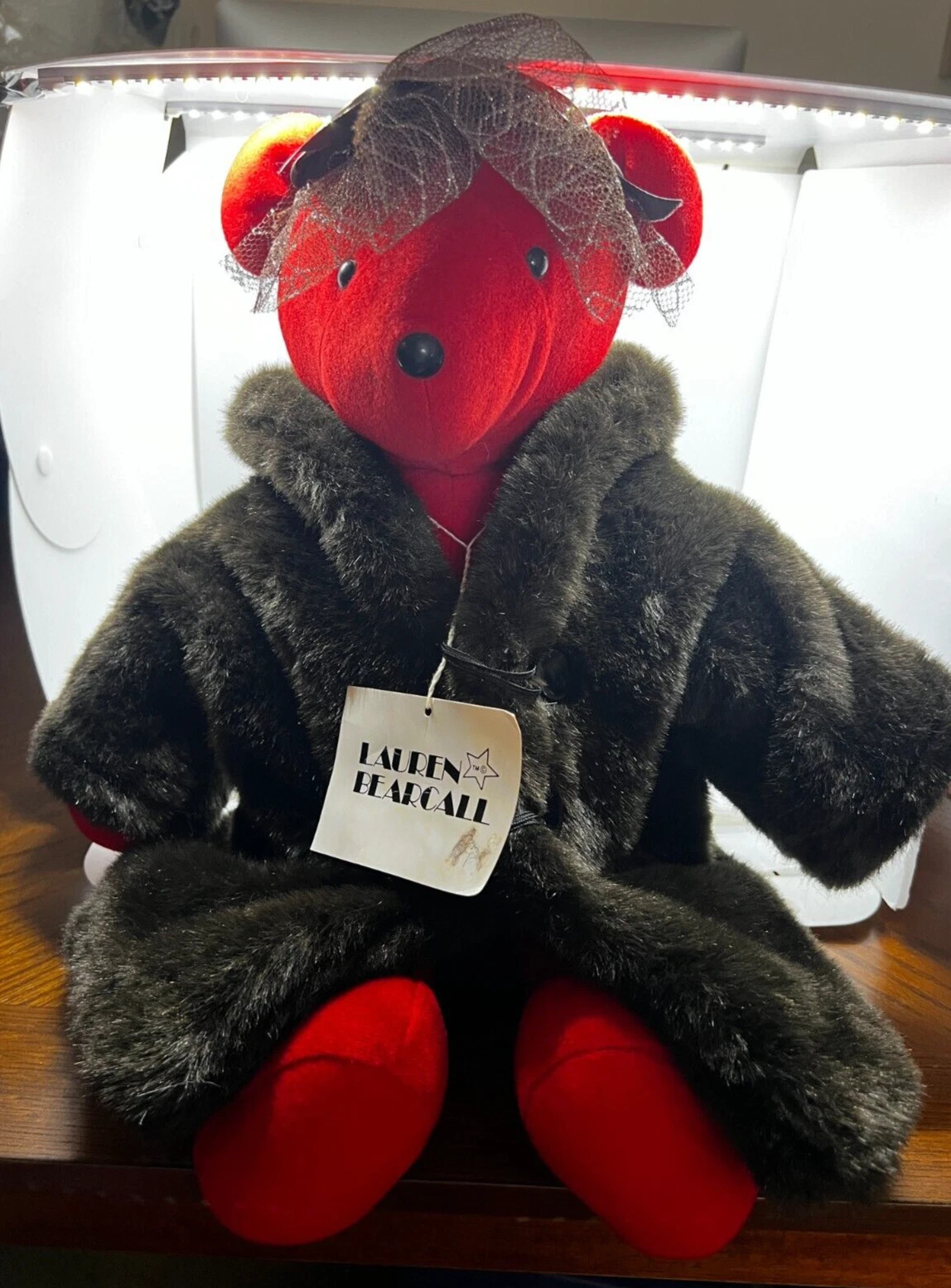 Vtg 1983 North American Bear Co "Lauren Bearcall" VIB Collectors USA Plushy Gift  | eBay | eBay US