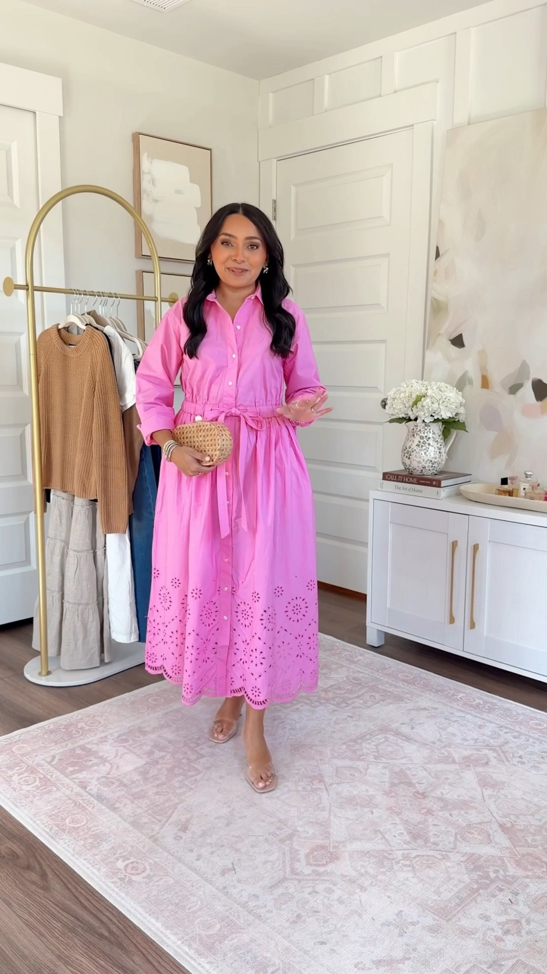 Dress size xs TTS 
Clear heels size 5 TTs 

#LTKgrwm #LTKootd #LTKPetite