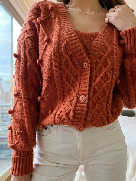 Annie b. / sweater sets / fall fashion / cardigan set 

#LTKSeasonal #LTKunder100 #LTKstyletip