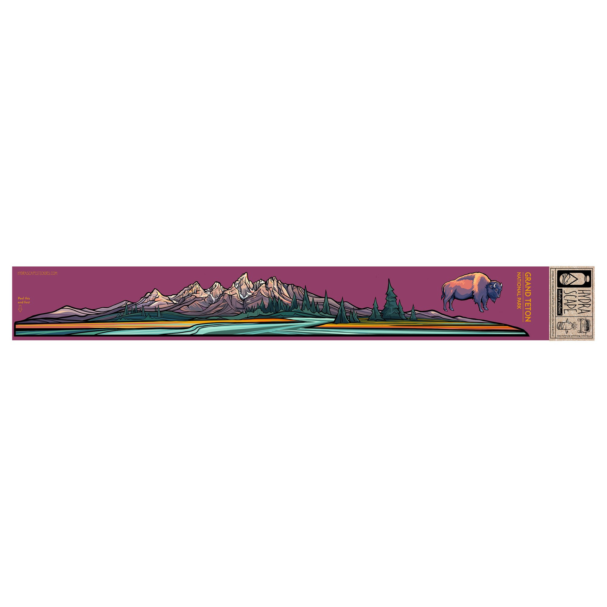 Hydrascape Stickers Grand Teton Infinity Sticker | REI