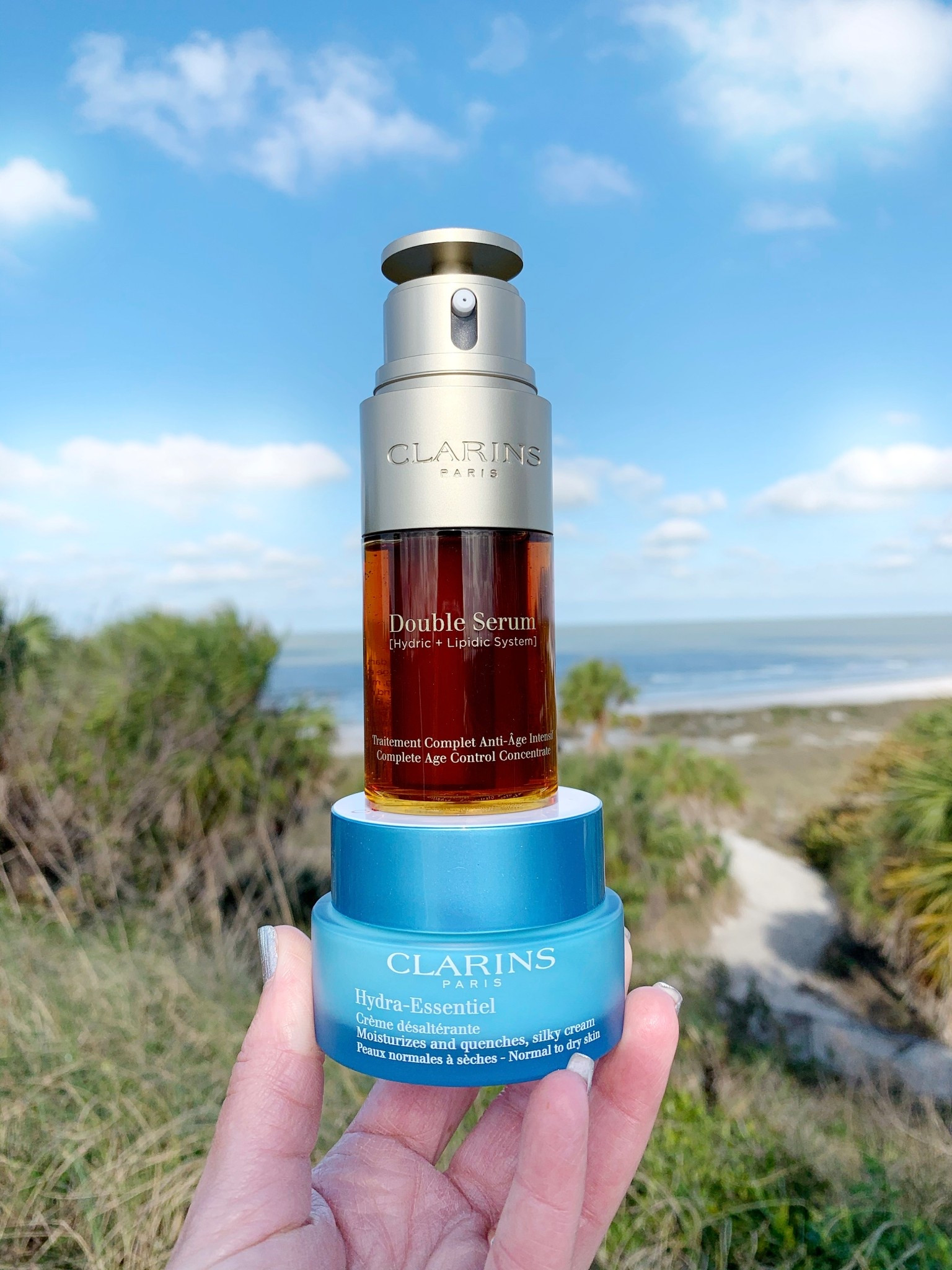 Upgrade your skincare for spring and summer. I’ve been using Clarins for years. Highly recommend this brand. The double serum is AMAZING!


#LTKSeasonal #LTKOver40 #LTKselfcare #LTKU #LTKTravel #LTKBeauty #LTKSwim #LTKFestival