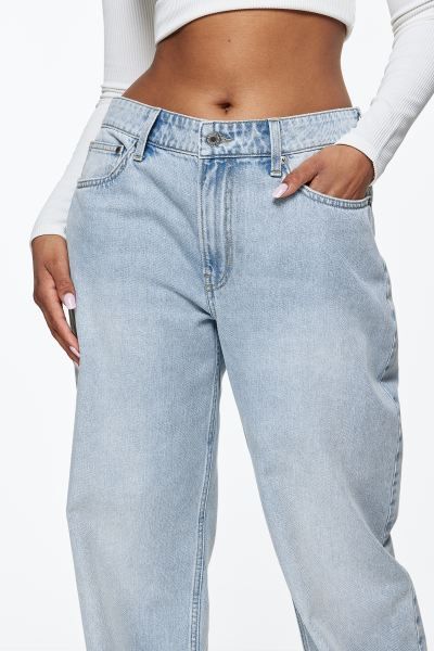Curvy Fit 90s Baggy Low Jeans | H&M (US + CA)