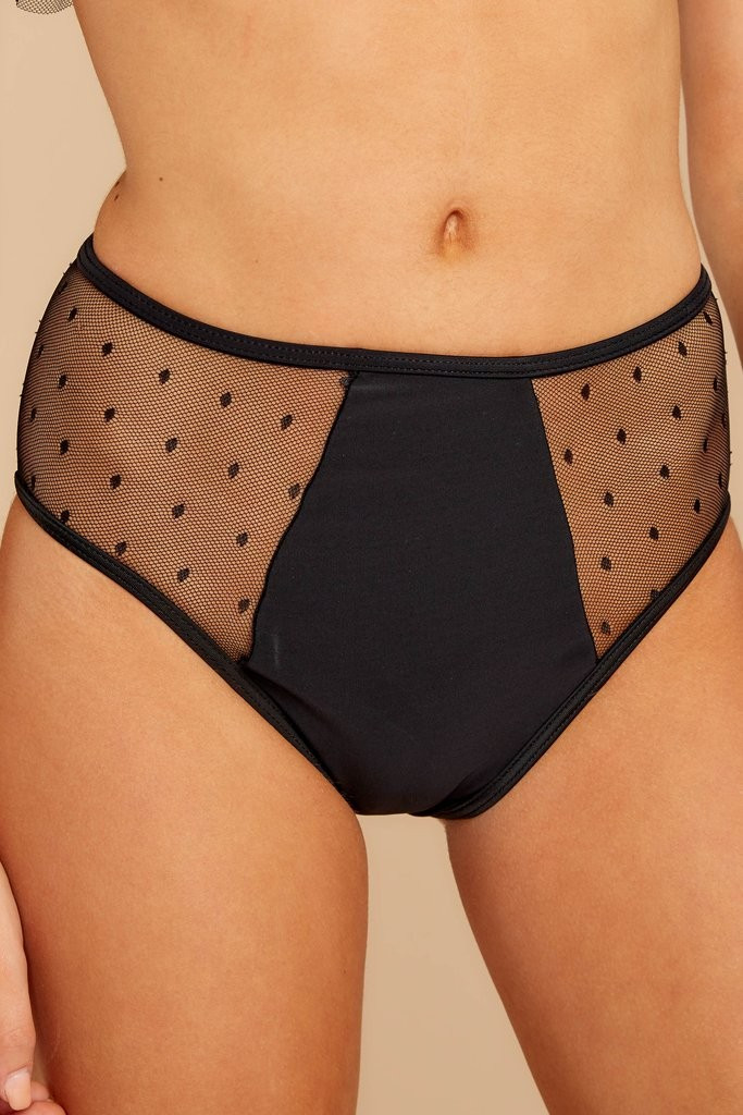 Cabana Life Black Bikini Bottoms | Red Dress 