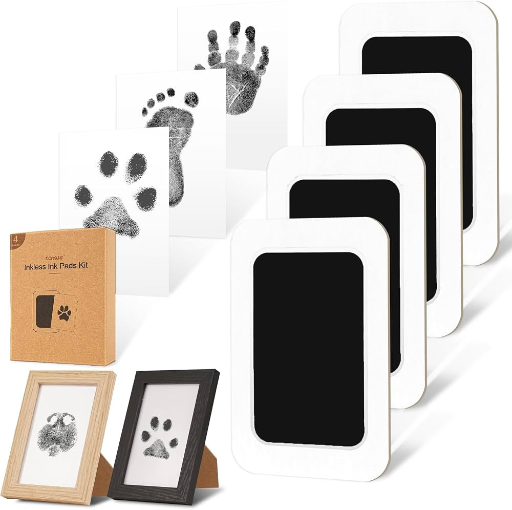 Inkless Paw Print Kit for Dogs,Cats & Babies,Clean Touch Dog Nose | Amazon (US)