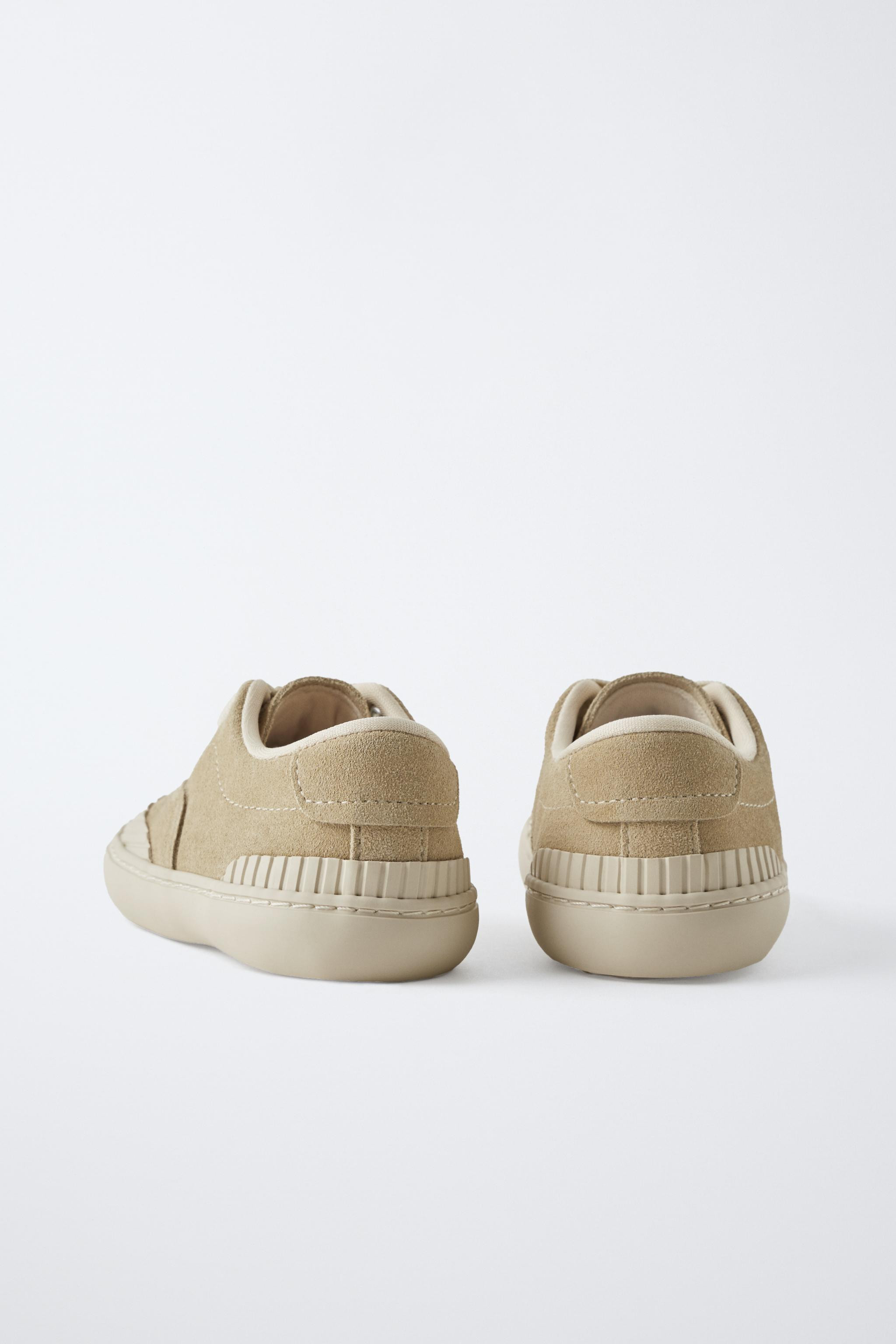 TIMELESZ - LEATHER SNEAKERS | Zara US