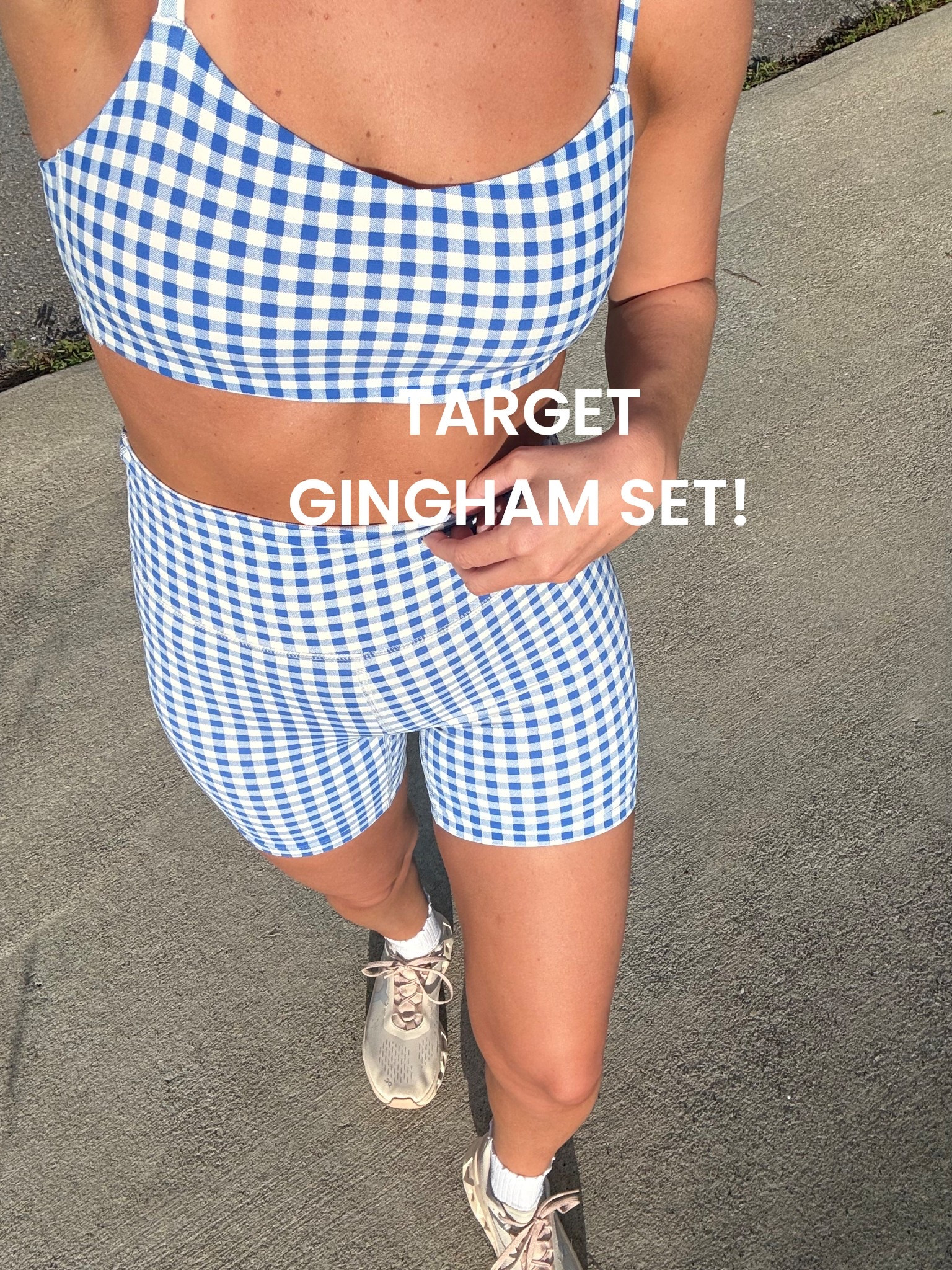 the viral target gingham sports bra is finally online!!! Brand is all in motion 💙

Target, all in motion, target activewear, gingham set, gingham sports bra, workout set

#LTKFindsUnder50 #LTKActive