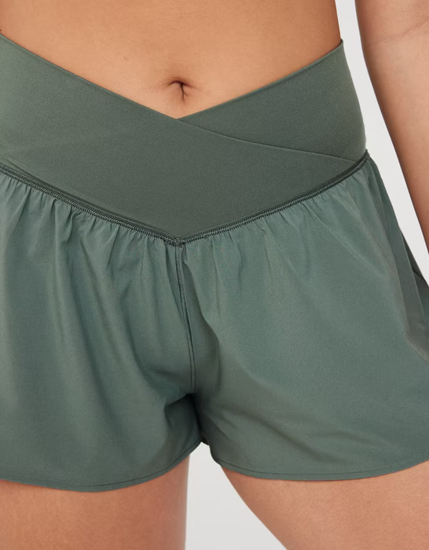 OFFLINE By Aerie Real Me Crossover Flowy Short | Aerie