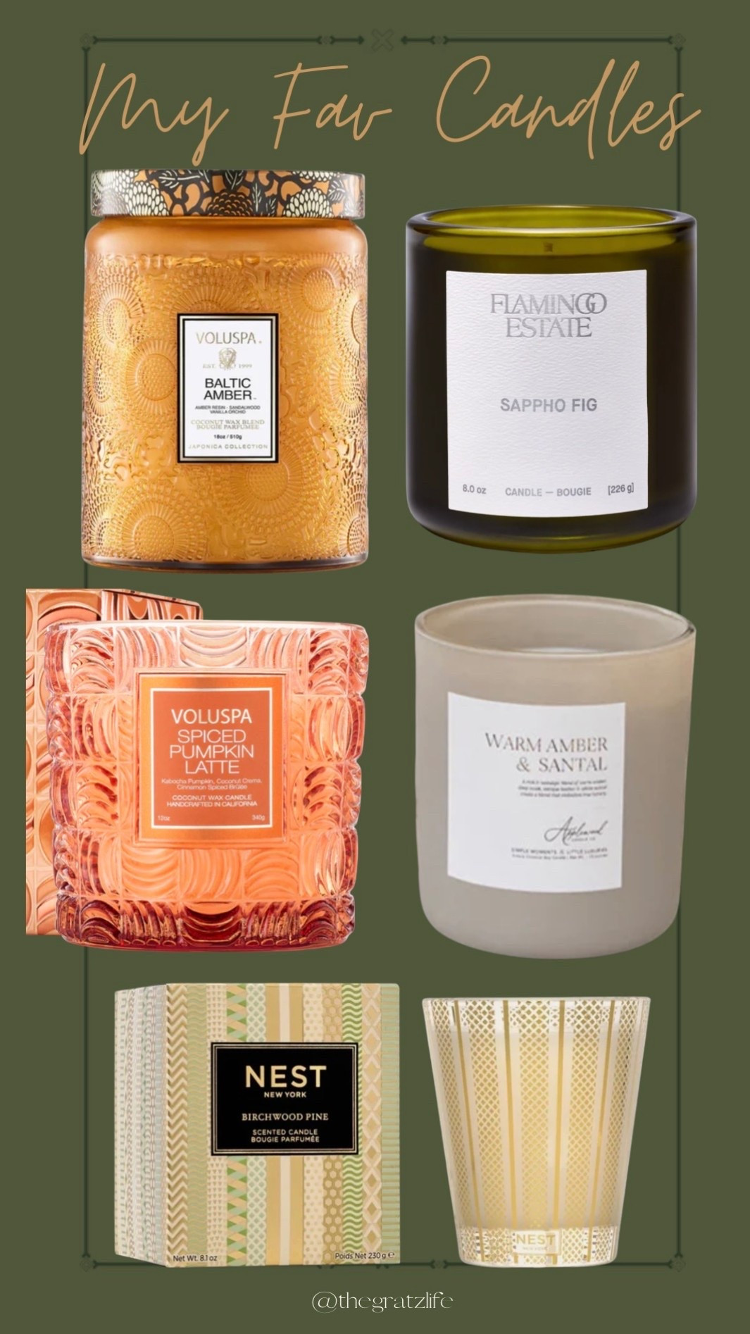 My go-to candles for every season

#LTKHome