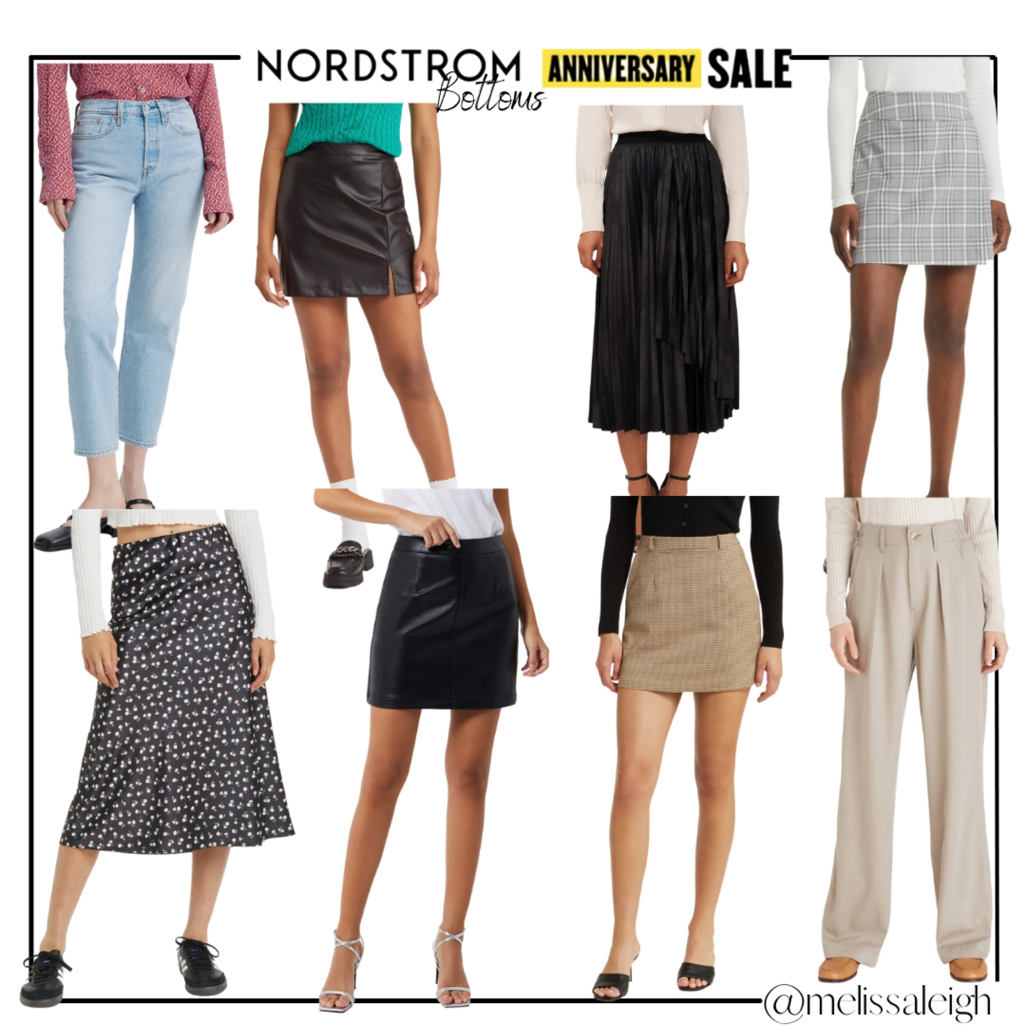 Nordstrom anniversary sale, Nordstrom, Nordstrom sale, n sale 2023, fall outfit, fall style, sale finds, fall fashion, fall work outfits, fall staple items, faux leather mini skirt, plaid skirt, pleated midi skirt, floral a line midi skirt, trousers, straight jeans, madewell, Levi’s, French connection

#LTKworkwear #LTKxNSale #LTKSeasonal