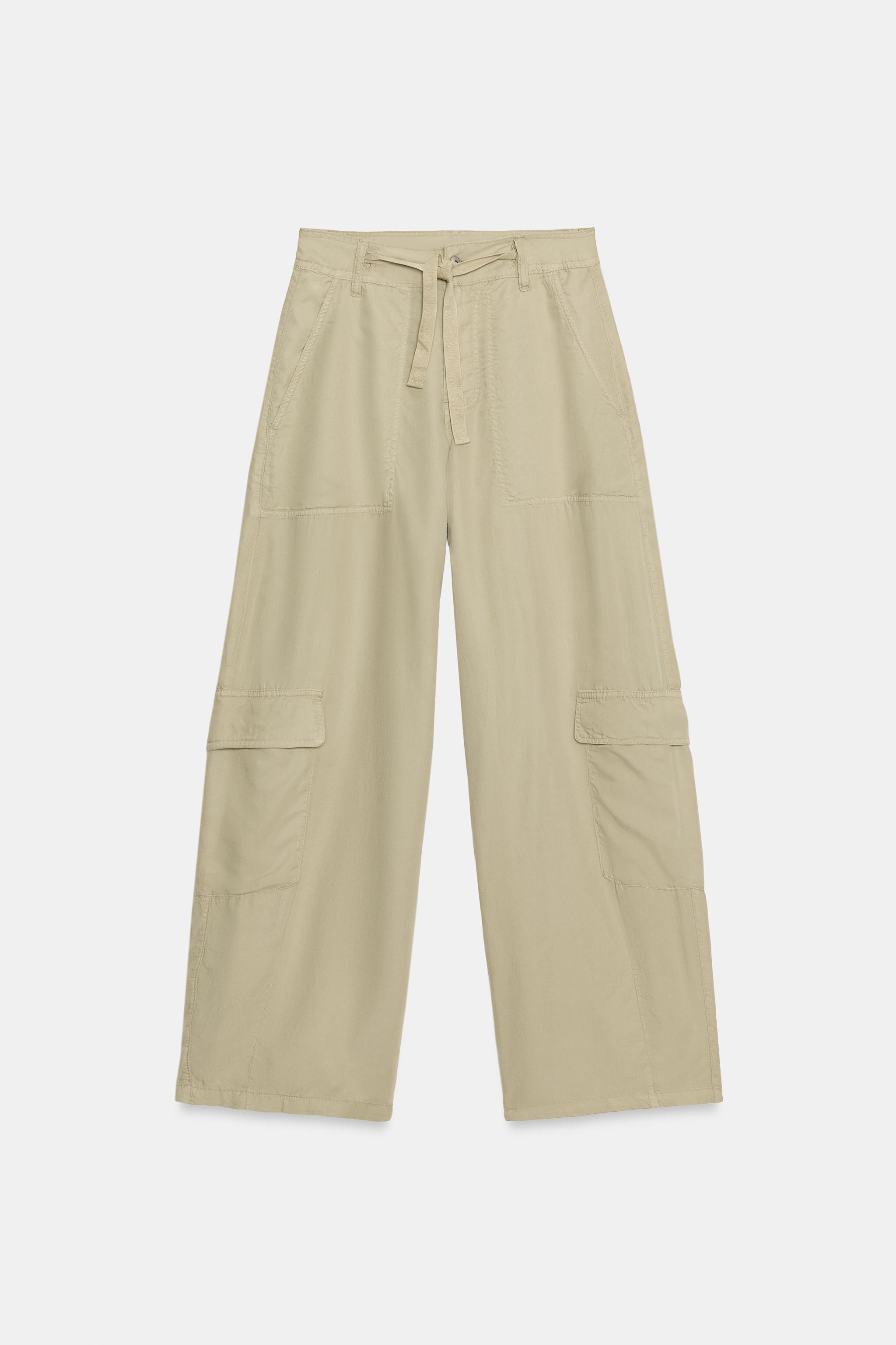 Oversize flowing cargo trousers | Zara UK
