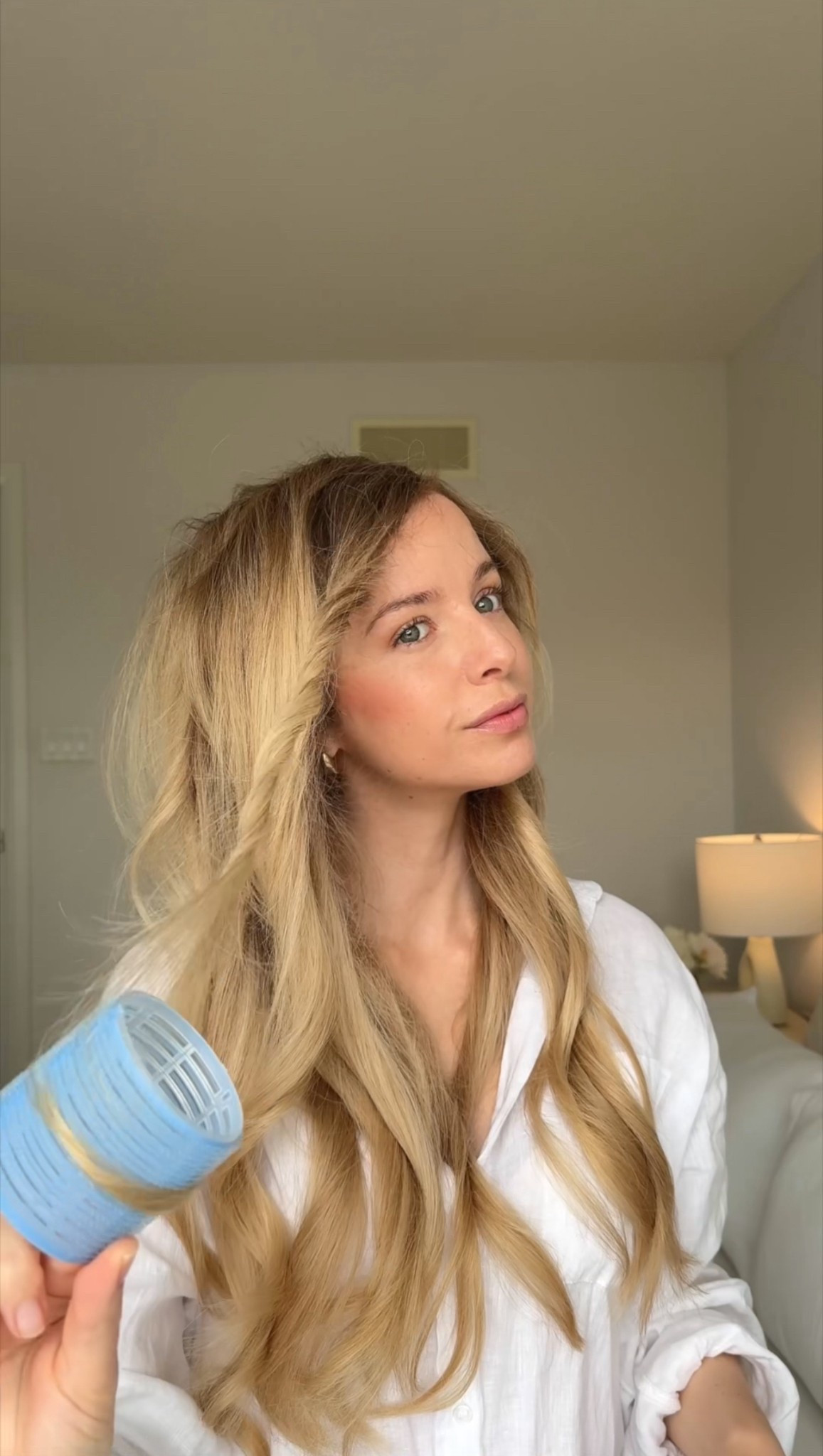 Velcro roller routine 