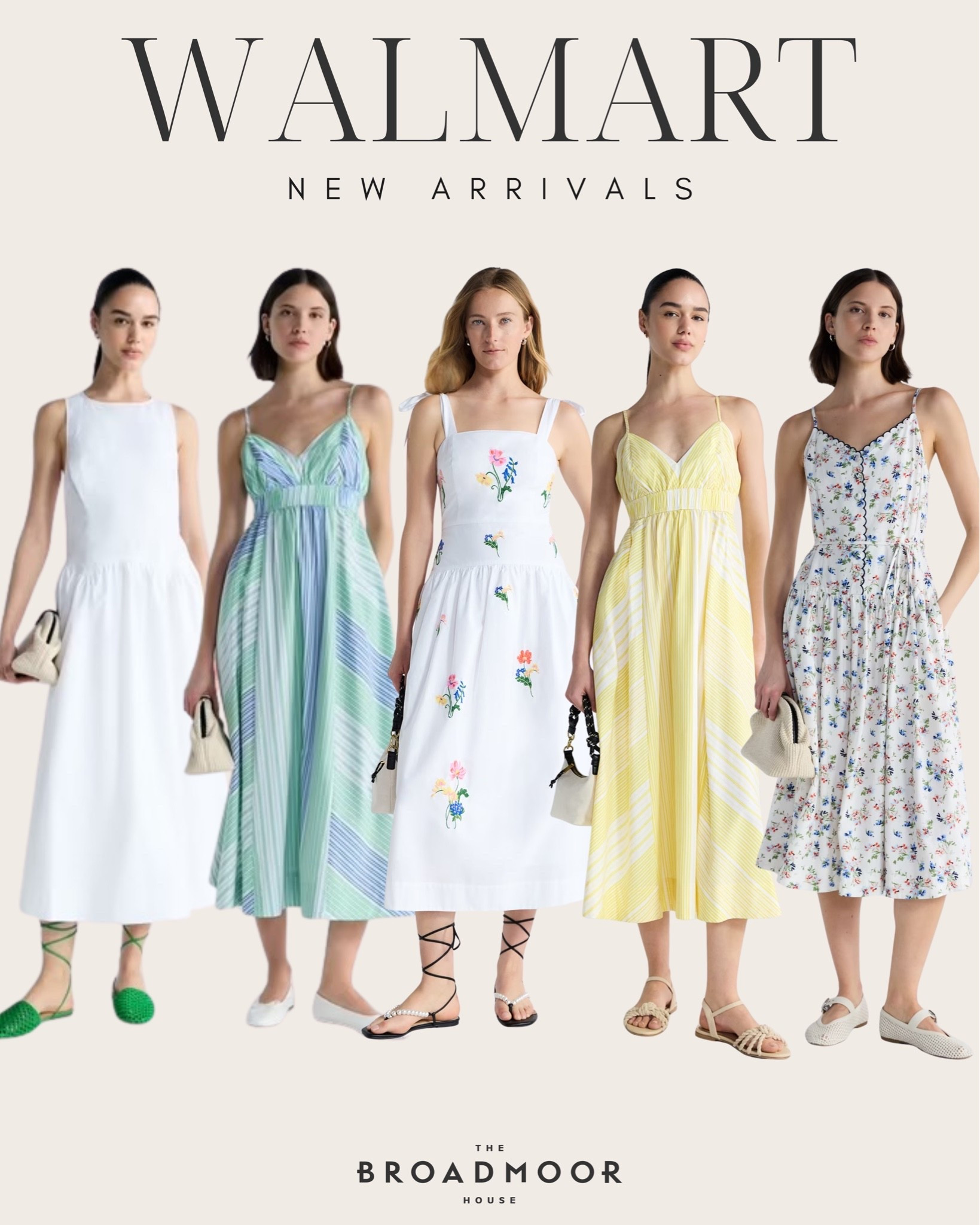 Prettiest new summer dresses from Walmart!

#LTKgrwm #LTKootd