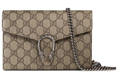 Dionysus GG Supreme chain wallet | Gucci (US)
