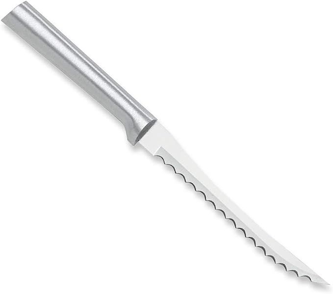 Rada Cutlery Tomato Slicing Knife – Stainless Steel Blade With Aluminum Handle Made in USA, 8-7... | Amazon (US)