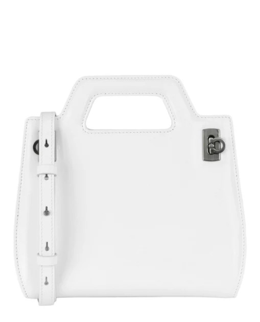 Mini Wanda Leather Top-Handle Bag | Shop Simon
