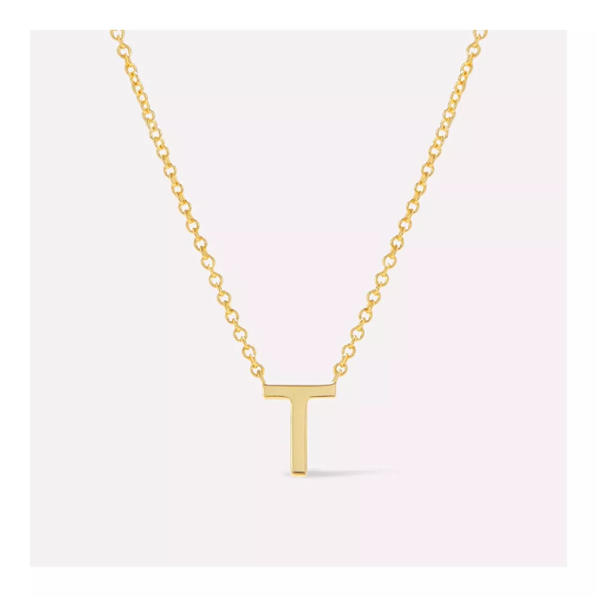 Gold Initial Necklace  - Letter Necklace | Target