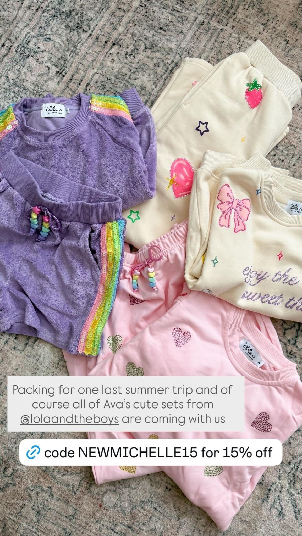 Cute new back to school clothes for Ava that we’re bringing on vacation with us this week! It’s all from Lola and the Boys and you can use my code NEWMICHELLE15 for 15% off!

#LTKKids #LTKmomlife #LTKSeasonal