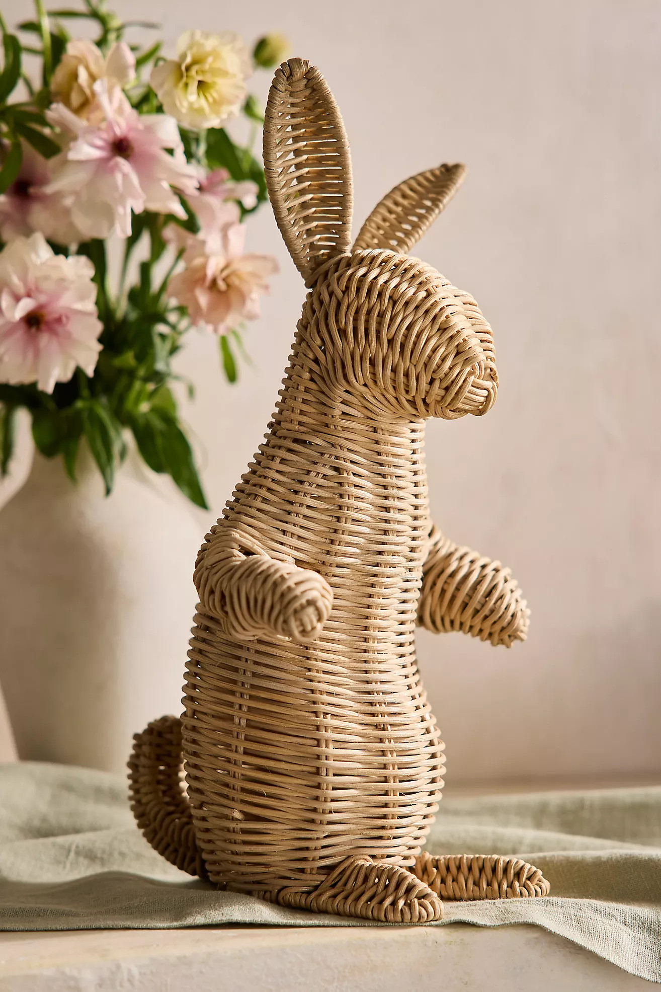 Wicker Bunny, Standing | Anthropologie (US)