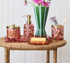 Trixie Hand-Painted Bath Collection | GreenRow