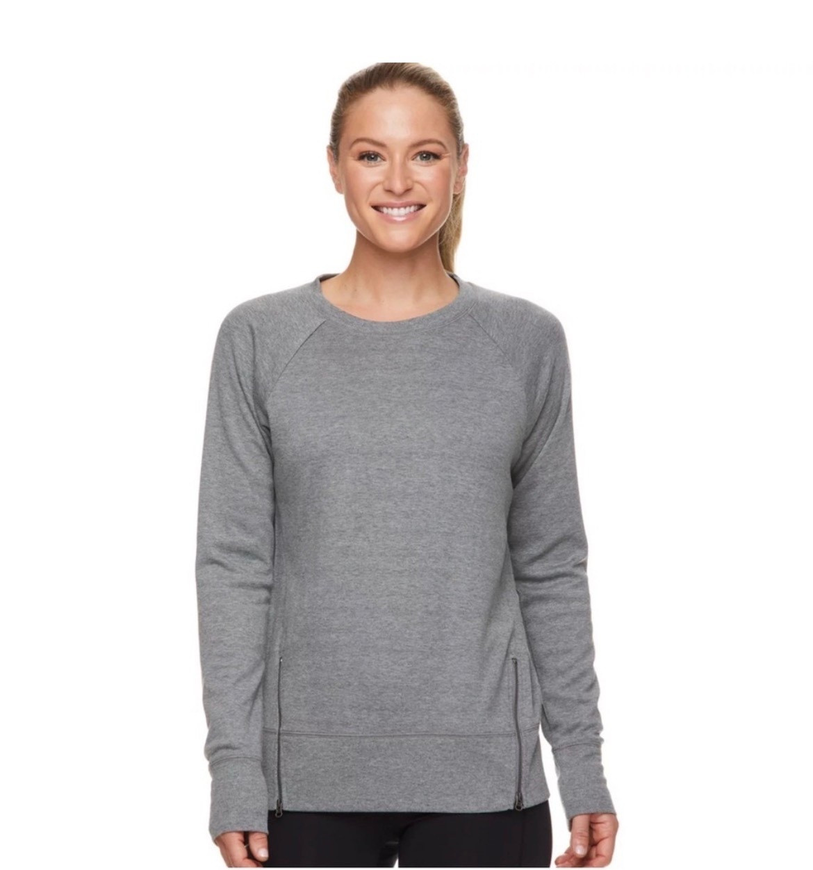 Thrift Finds | GAIAM Women's Heather Gray Crew Neck Sweater Sz Medium

#LTKMidsize #LTKdayinmylife #LTKmomlife