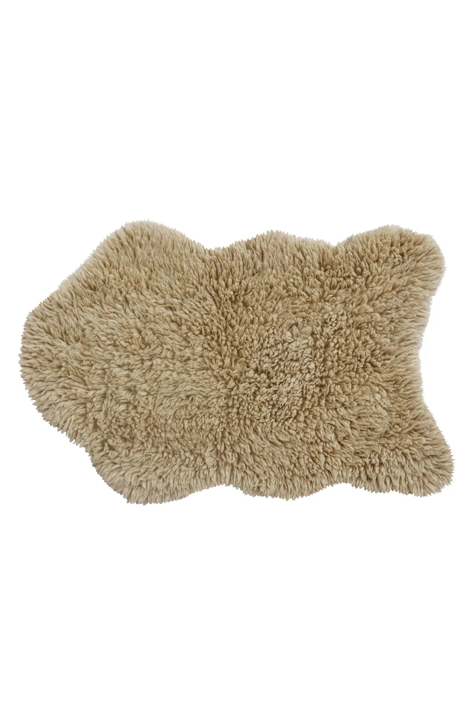 Woolly Woolable Washable Wool Rug | Nordstrom