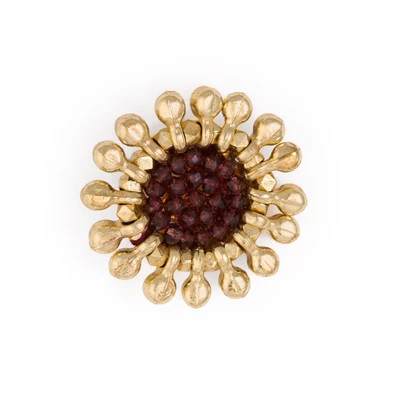 Johannah Crystal Brooch Port | INK+ALLOY