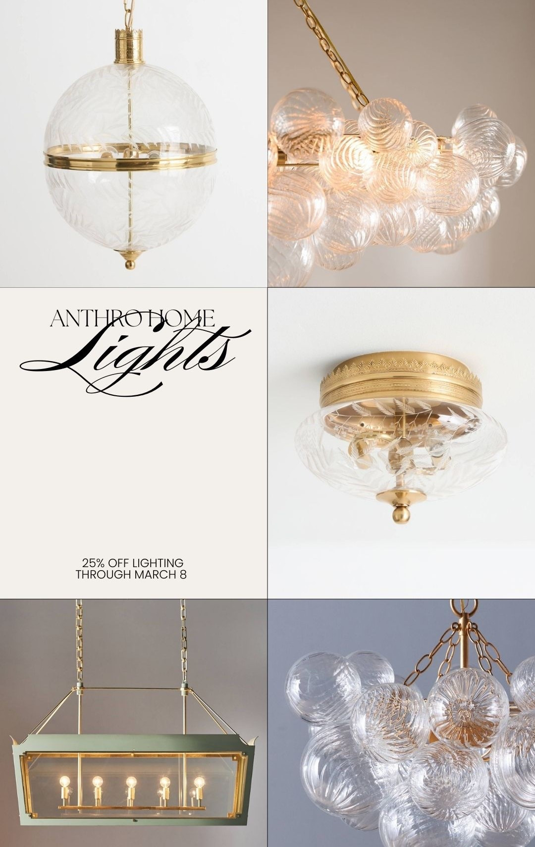@Anthropologie Home Sale 💡 All lighting is 25% off when you download their app through 3/8. Linking some favorites I have in my cart. #LTKHome #Lighting #HomeDecor #SaleAlert

#LTKSpringSale #LTKHome #LTKSaleAlert