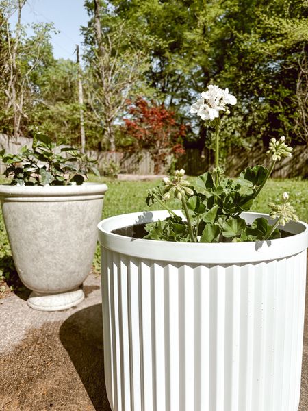 The best cozy cottage planters. Perfect for summer gardens. Both under $30! 🌱

#LTKSeasonal #LTKhome #LTKfindsunder50
