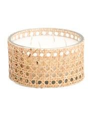 23oz Oversize Scented Wicker Candle | Marshalls