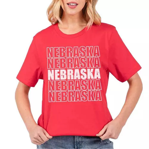 Women's A. Blush Nebraska Repeat T-Shirt | Scheels Sports
