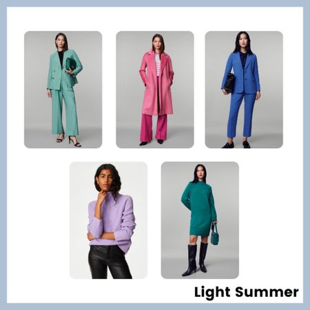 Light summer power dressing 🫡 

Color analysis 
Color consultation 
The color key 
