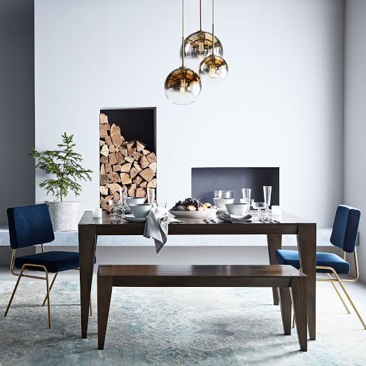 Anderson Solid Wood Dining Table - Carob | West Elm (US)
