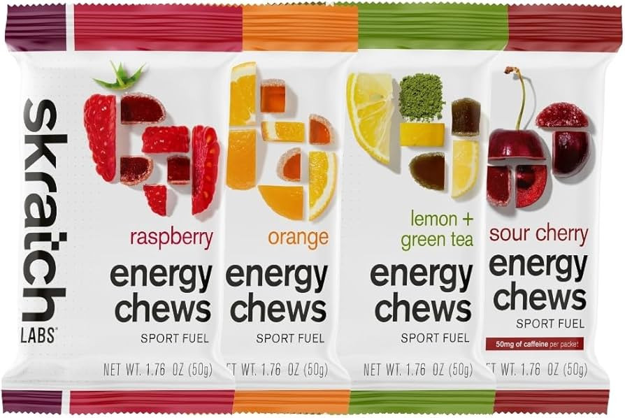 Skratch Labs Energy Chews | Gummies for Running, Cycling, and Sports Preformance | Gel Alternativ... | Amazon (US)