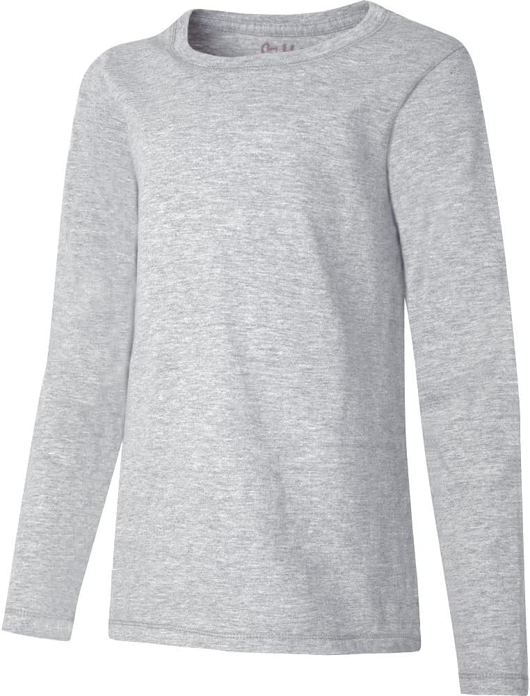 Hanes Comfortblend Girls' ComfortSoft Long Sleeve Tee | Amazon (US)